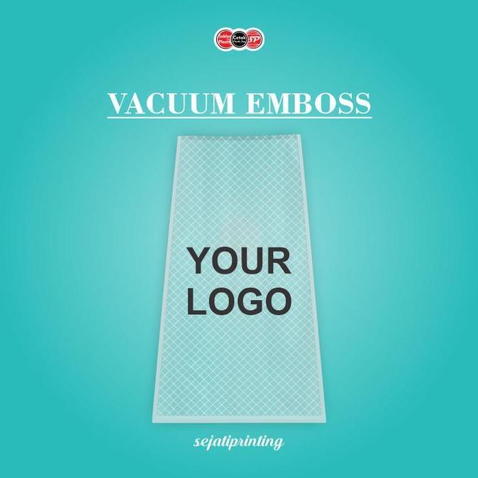 Akukamu- Sablon Plastik Vacum Emboss 16X25Cm, Free Desain - Sejatiprinting