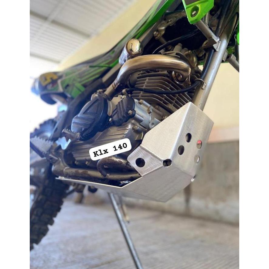 ENGINE GUARD KLX140 ENGINE GUARD ALMU KLX140 PELINDUNG MESIN KLX140 FREE ONGKIR