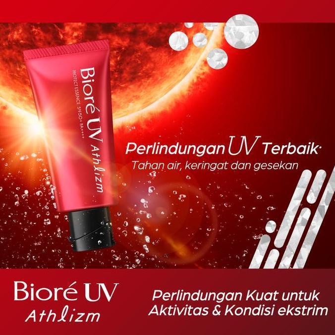 Biore UV Athlizm Sunscreen Skin Protection Essence SPF50 PA++++ 70ml Diskon