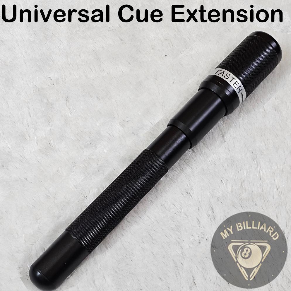 Universal Cue Extension Black - Perpanjangan Stick Billiard Stik hitam billiard