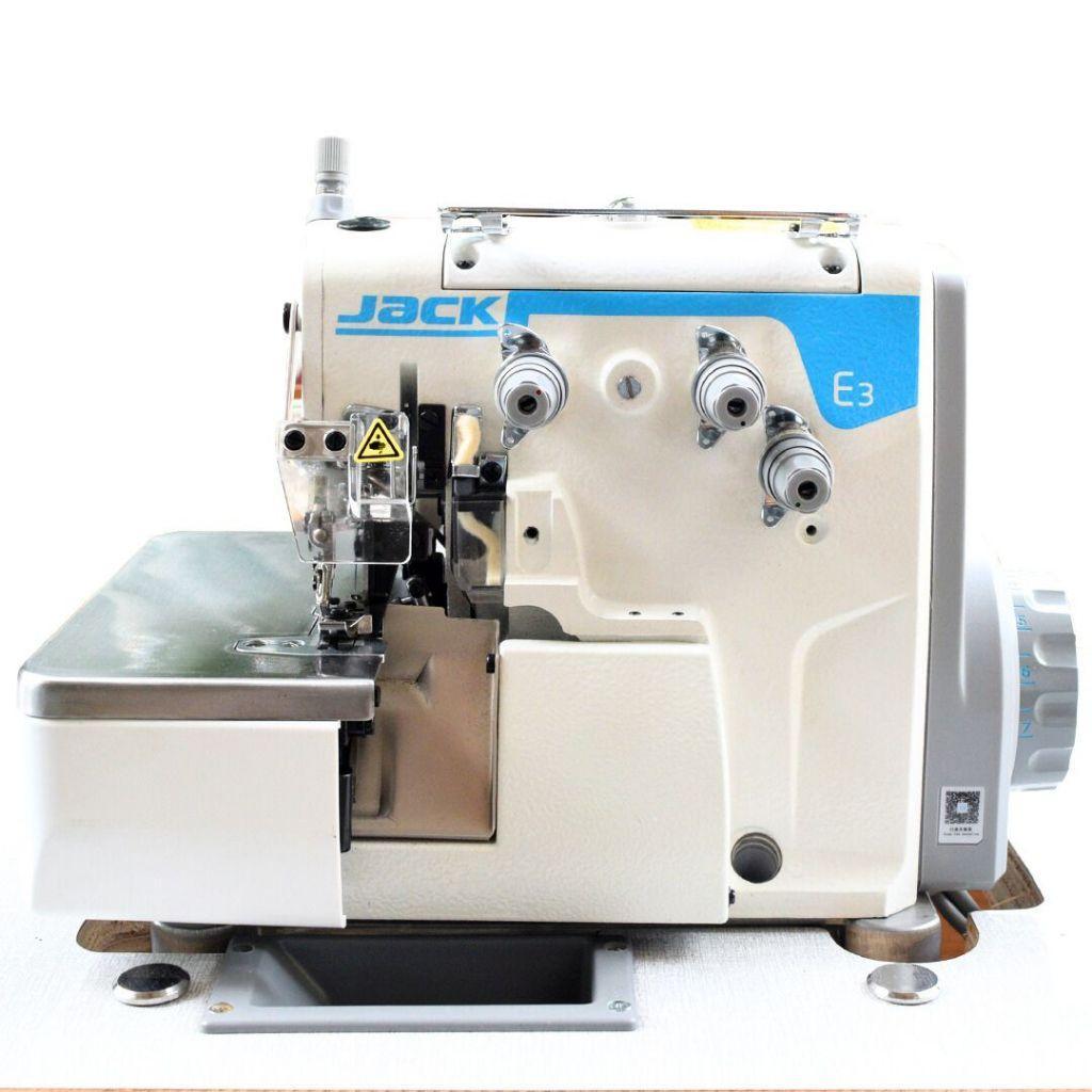 Mesin Neci Servo Jack E3 - Neci 3 Benang Industri Garmen Dinamo Servo
