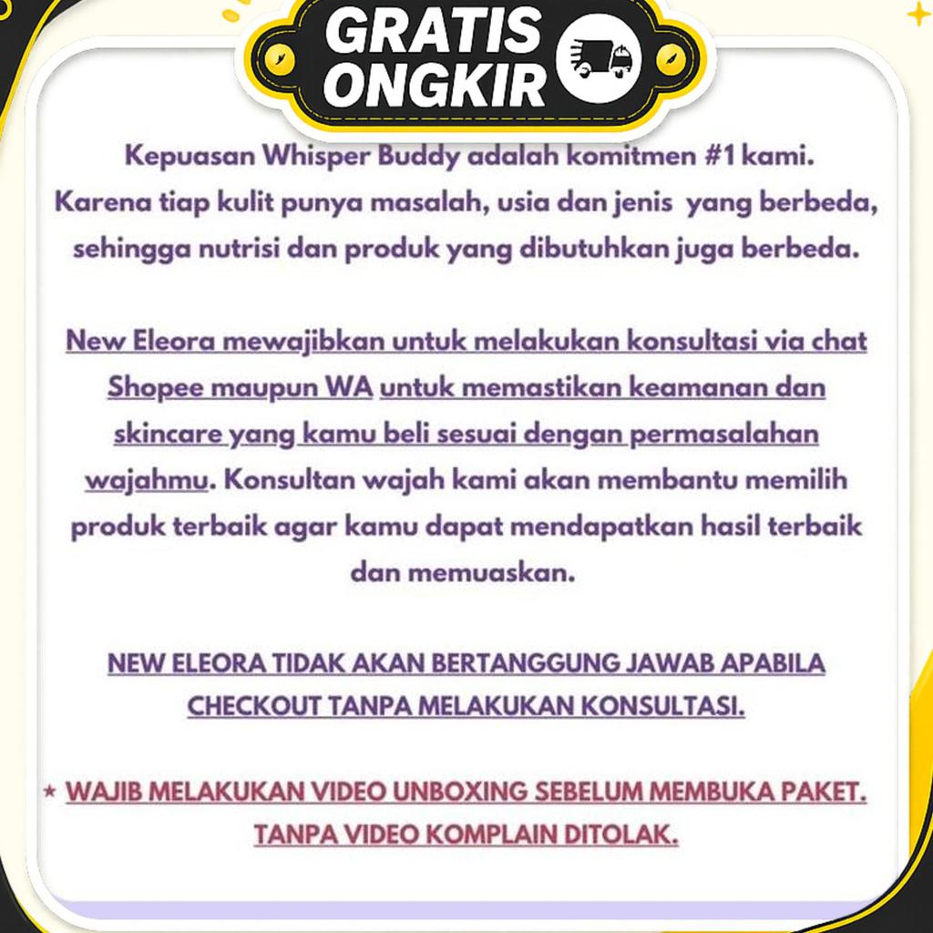 [Limited Edition] New Eleora Bundling Paket Acne Prone + Happiness Pouch