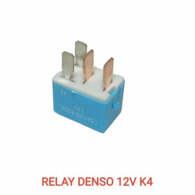 Relay Denso Kaki 4 12 Volt 12V Hemat