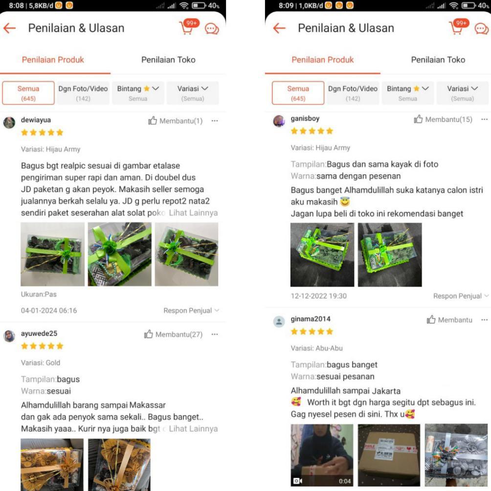 Diskon Paket Seserahan Alat Sholat Premium Dengan Mukena Mewah