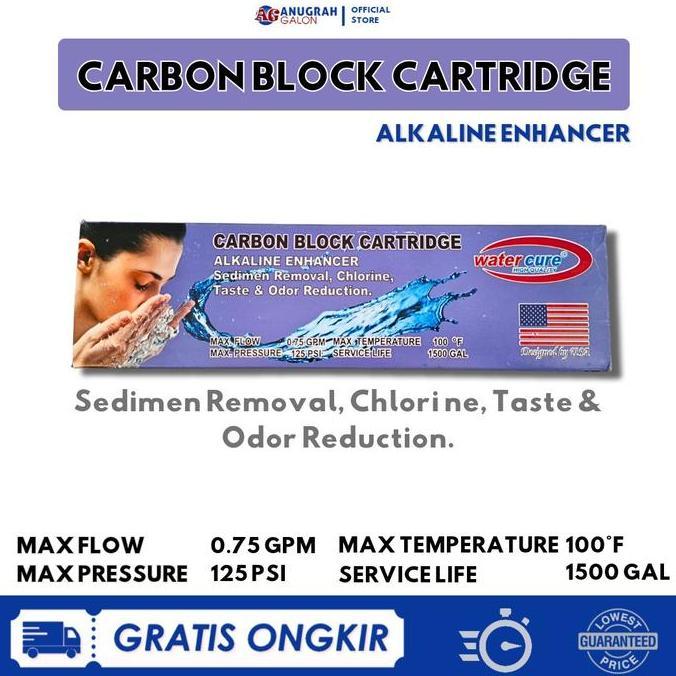 Cto Ph Booster Watercure 10 Inch / Cto Penaik Ph Untuk Air Mineral Maupun Ro Restock