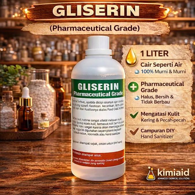 Youme- Gliserin 1 Liter - Vegetable Glycerin - Gliserin Nabati - Pelembab