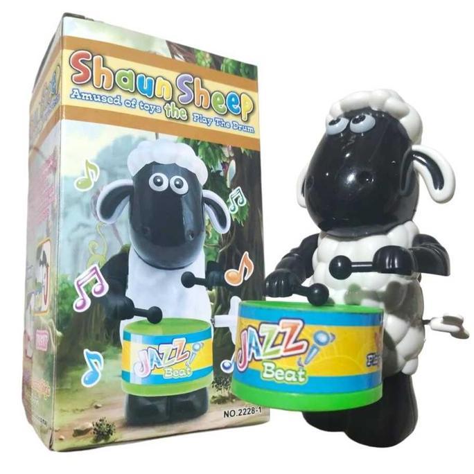 Mainan Shaun The Sheep Playing Drum / Mainan Anak