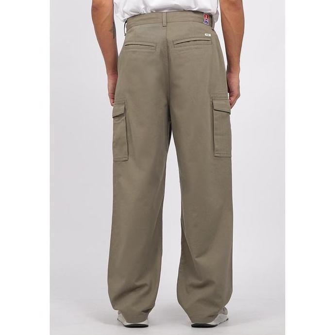 Wrangler Long Pants Cargo Loose Cargo 02A25 Olive