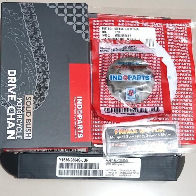 GEAR SET JUPITER Z VEGA R N INDOPART GIR SET VEGA R N JUPITER Z INDO