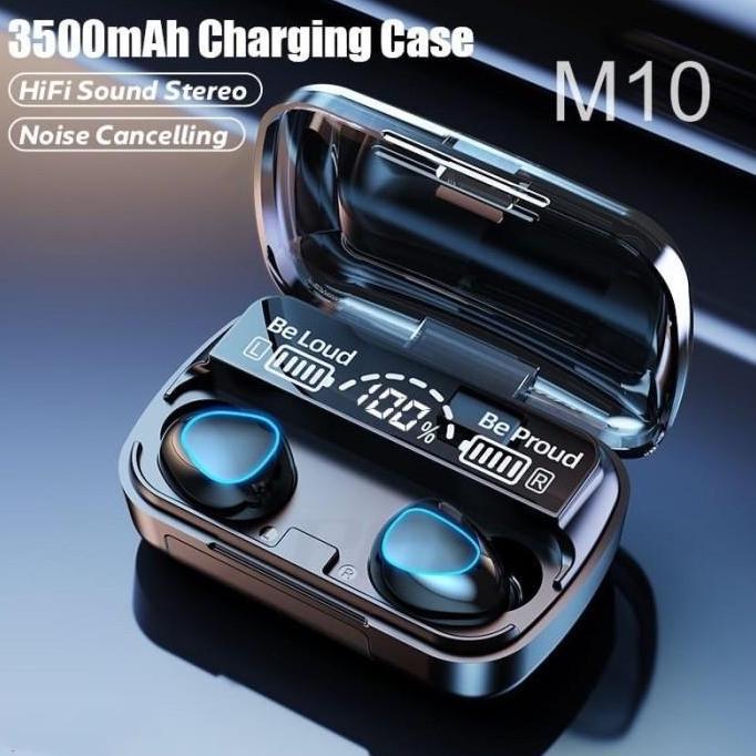 Headset TWS M10 Bluetooth V5.1 BLUETOOTH Wireless EARPHONE Gaming
