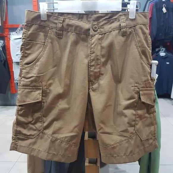 Eiger Celana Pendek Short Ribs Trans Pdl Cargo - Brown Coklat