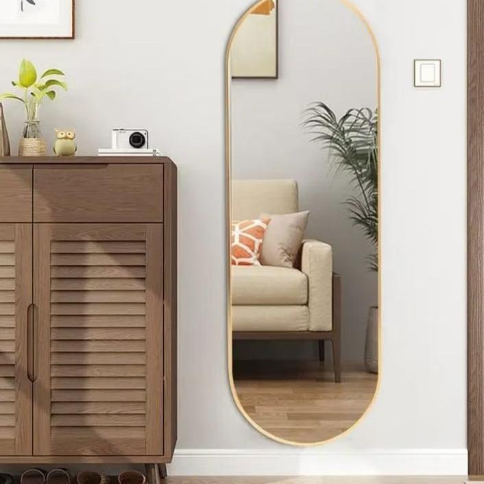Cermin Oval Aesthetic Gantung Full Body