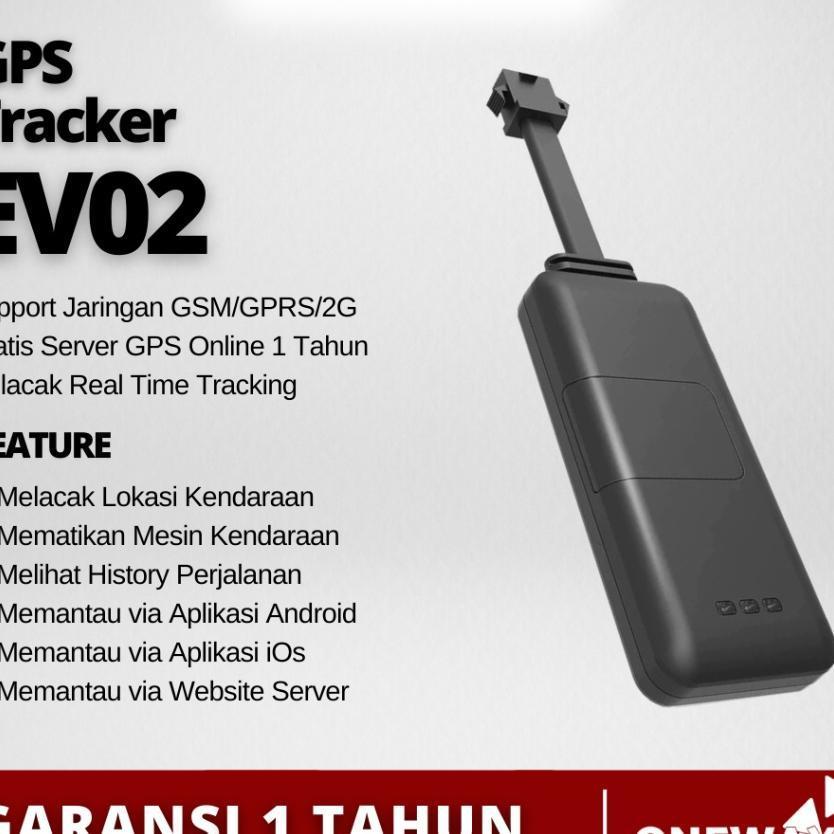 Termurah Gps Tracker Pelacak Motor Mobil Oneway Ow-Ev02 [2G] Gratis Server 1 Tahun