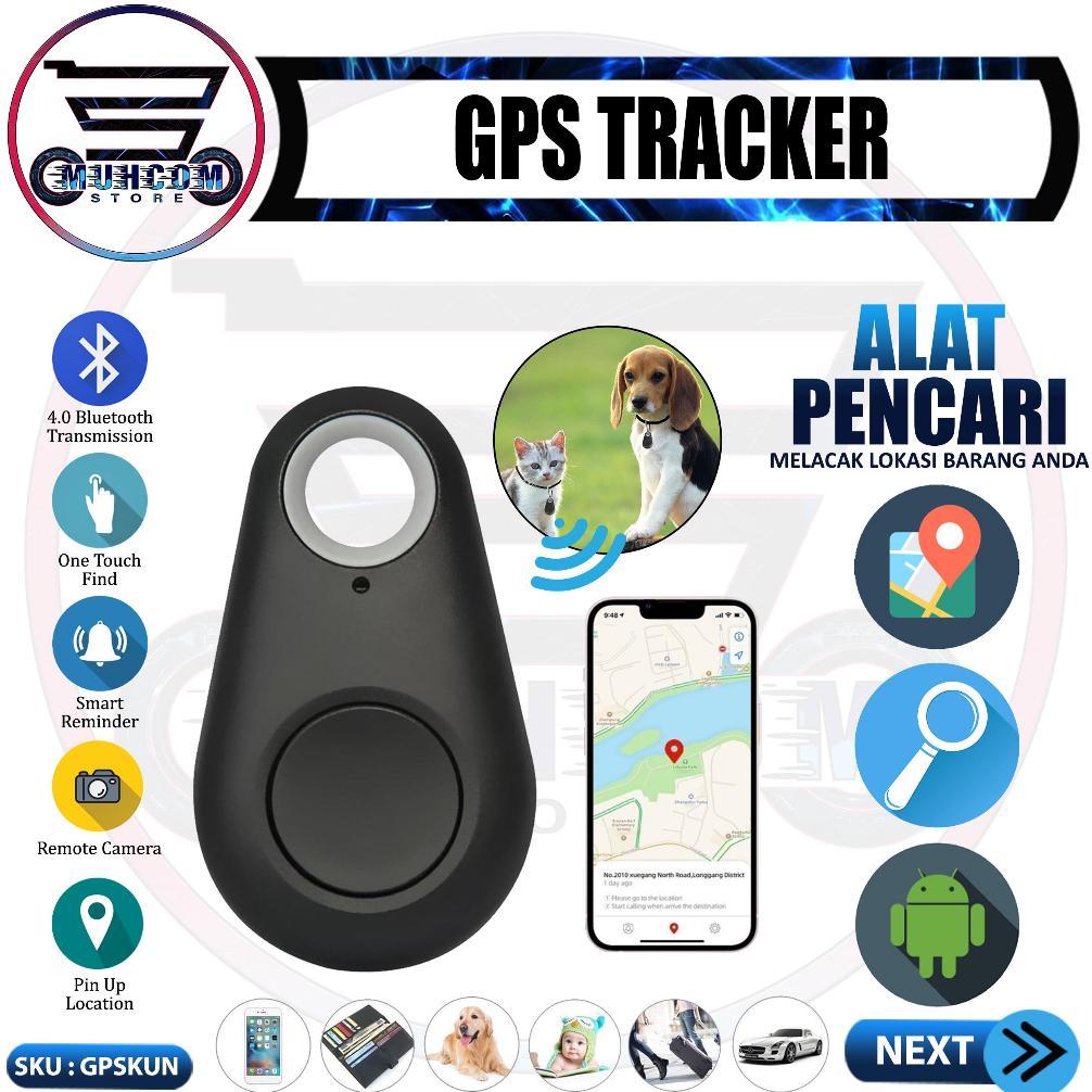 Alat Pelacak Mini Gps Tracker Gantungan Kunci Pencari Lokasi Anti Lost Hilang Untuk Hewan Mobil Car 