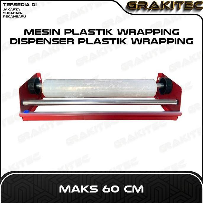 Mesin Plastik Wrapping / Dispenser Plastik Wrapping Maks 60 CM CABANG JAKARTA