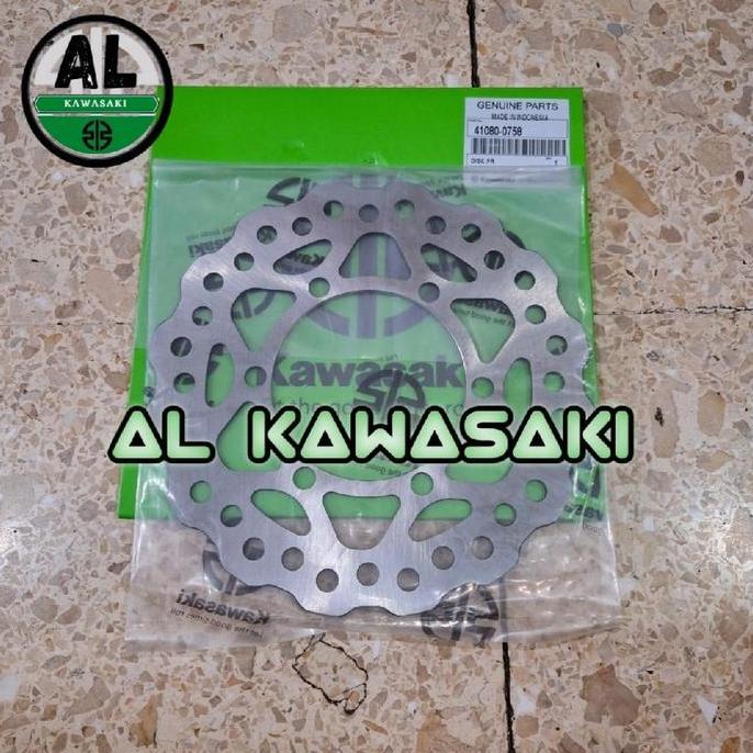 Piringan Cakram Depan Klx 140 Klx140 Ukuran 220 Mm Original Best Seller