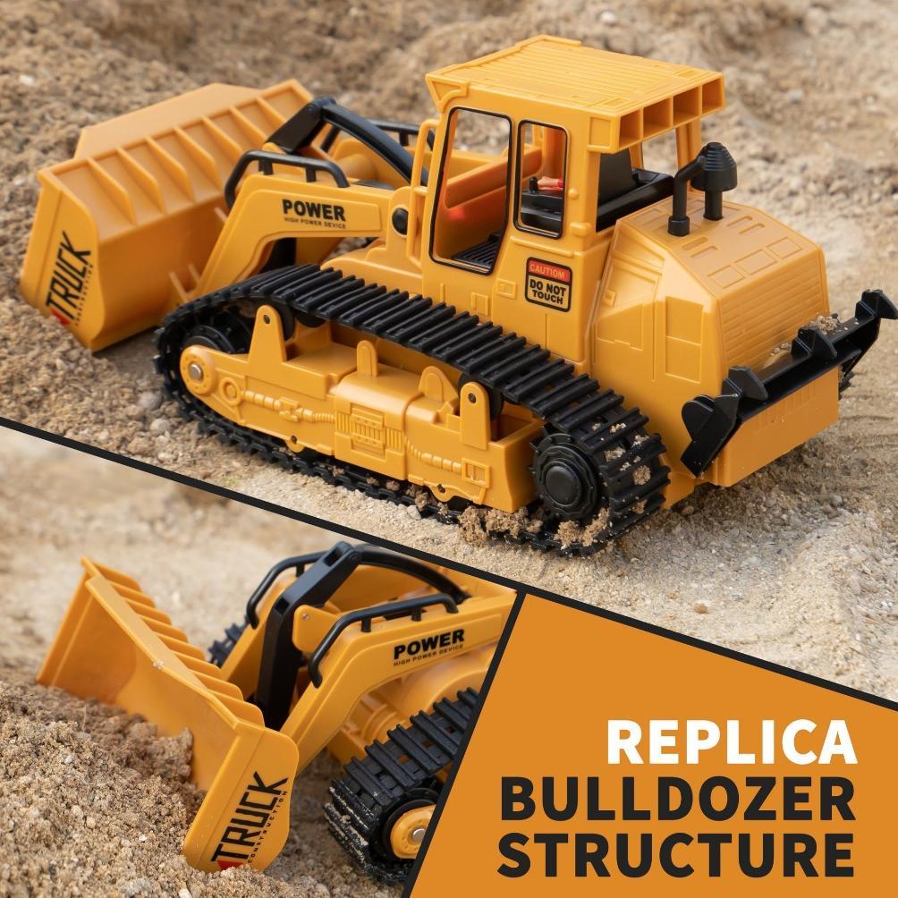 new deals babycolor 6 channel bulldozer remote control rc bulldozer beko remote control eksavator ma