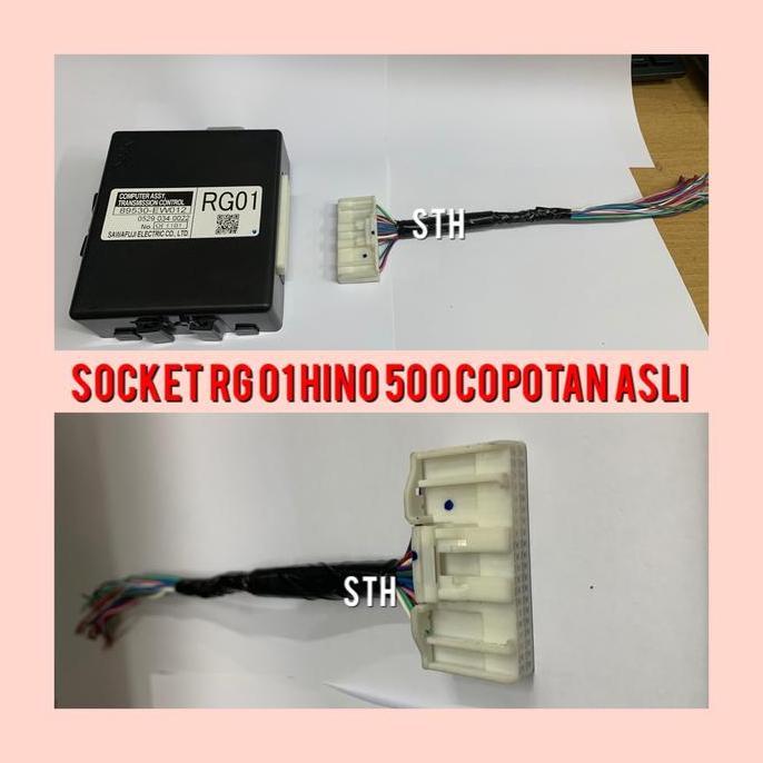 SOCKET RG 01 / SOCKET KABEL ECCU RG 01 TRANSMISI HINO 500 GARANSI ORIG READY STOCK