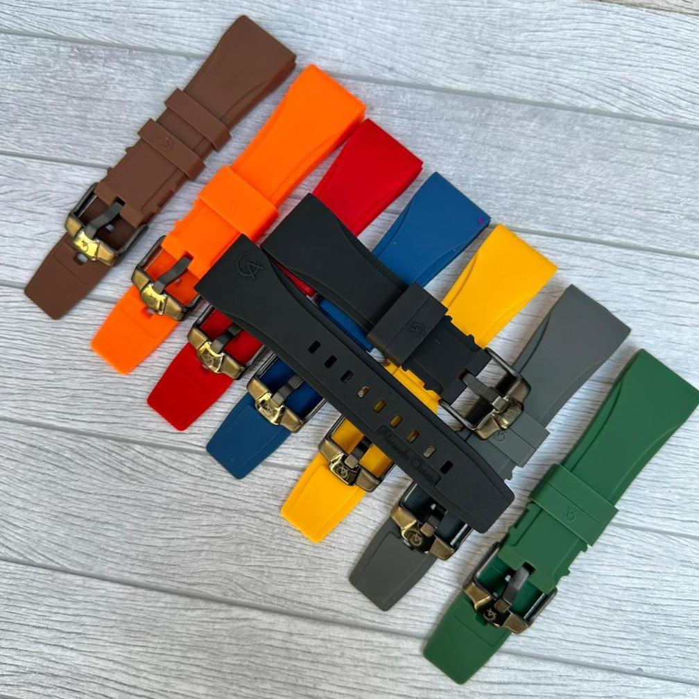 RECOMMENDED Tali Jam Karet Silikon Alexandre Christie, Strap Rubber Silikon Alexandre Christie