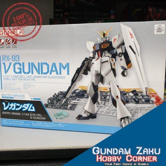 jozzymary - entry grade nu gundam v gundam bandai