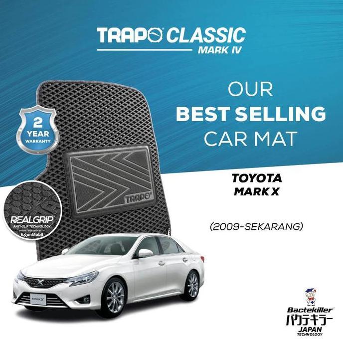 Karpet Mobil Trapo Classic Mark IV Toyota Mark X (2009 - Sekarang)