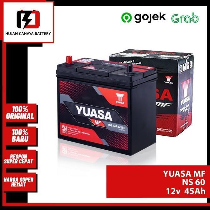 Murah Aki Mobil Yuasa Mf Ns60 / Ns-60 / Ns 60 - Aki Suzuki Apv Series