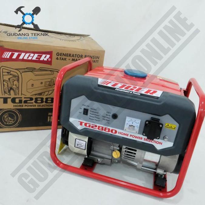 TERAR Genset Tiger TG2880 Genset 1000 Watt 4tak TG 2880