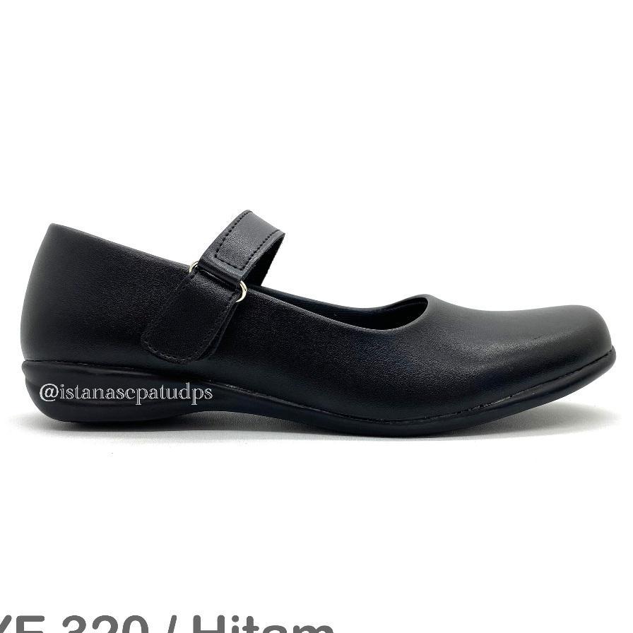 Sepatu Pantofel Wanita Yumiko Ye 320, Hitam, Flat