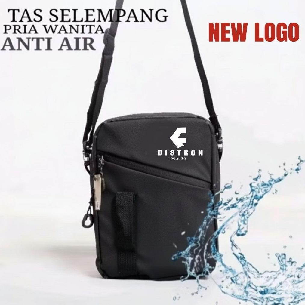 Tas selempang anti air/Tas kotak anti air pria wanita Fadistron
