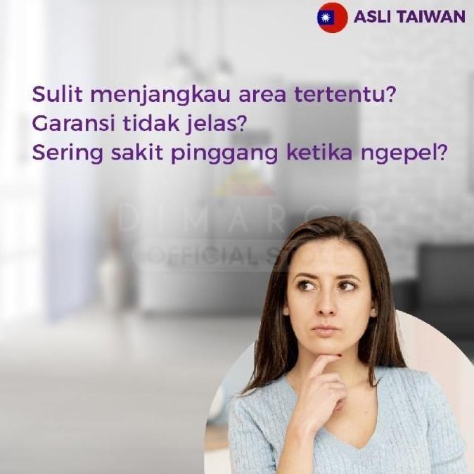 Kain Pel Peras Otomatis Alat Pel Lantai Vinyl Keramik Granit Dr Mop