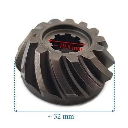 GARAVAR Yamaha Pinion Gear Mesin Tempel 63v-45551-00 Gigi Jantung Mesin Tempel