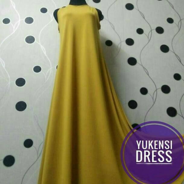 Premium Gamis Yukensi Kutung Bahan Hyget Super Nyaman