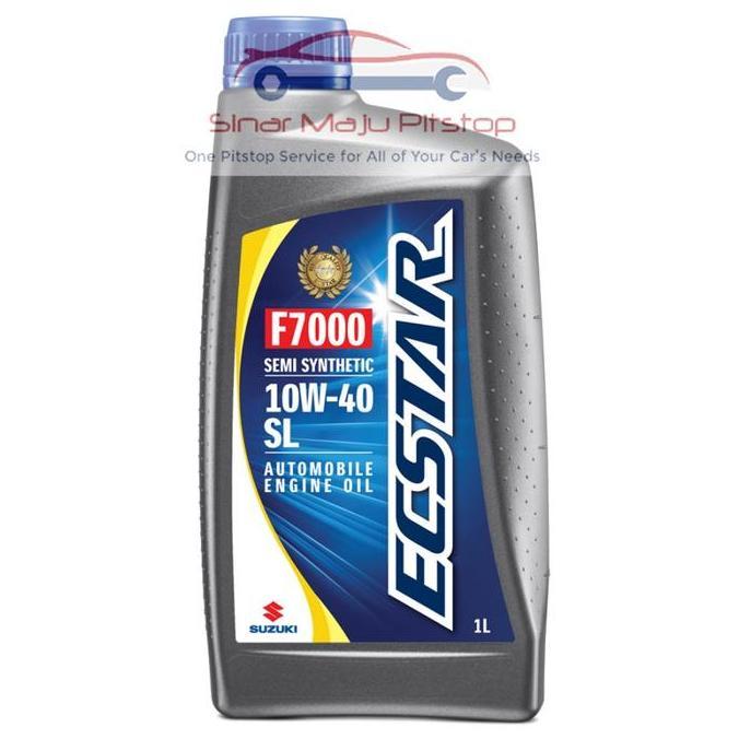Pelumas Oli Mesin Mobil Bensin - SUZUKI GENUINE OIL SGO ECSTAR 10W-40 SL Original 1 Liter APV ERTIGA