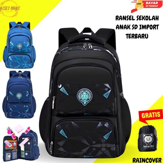 NEW TAS SEKOLAH ANAK LAKI LAKI SD TAS SEKOLAH ANAK LAKI LAKI REMAJA IMPORT ORI