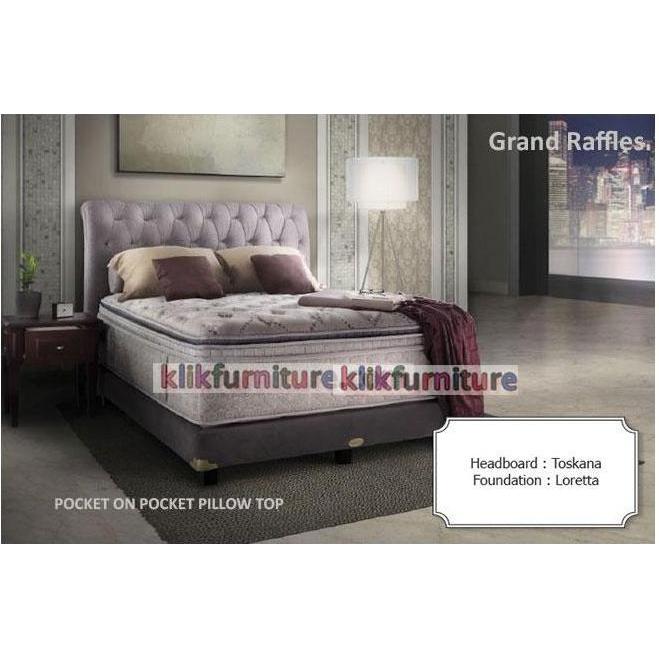 GRAND RAFFLES Toskana (Set 180x200cm) Central Springbed