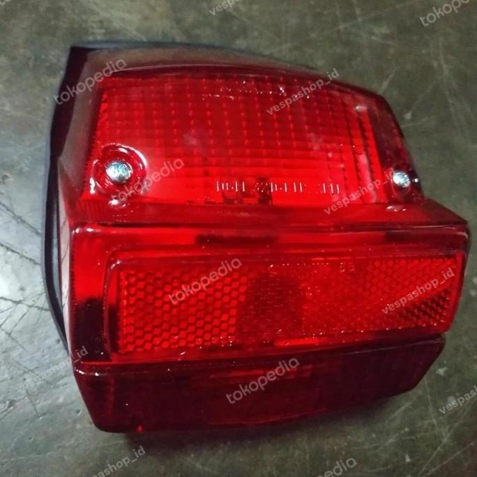 STOPLAMP LAMPU BELAKANG VESPA PTS SPECIAL SMALLFRAME VERALUX SET IMPOR BEST SELLER