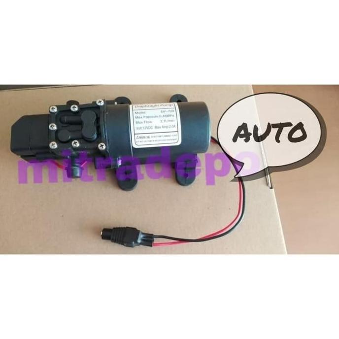 POMPA CUCI MOTOR/AC/STEAM/JET CLEANER DC12V ROBOTECH (POMPA SAJA) RESTOCK