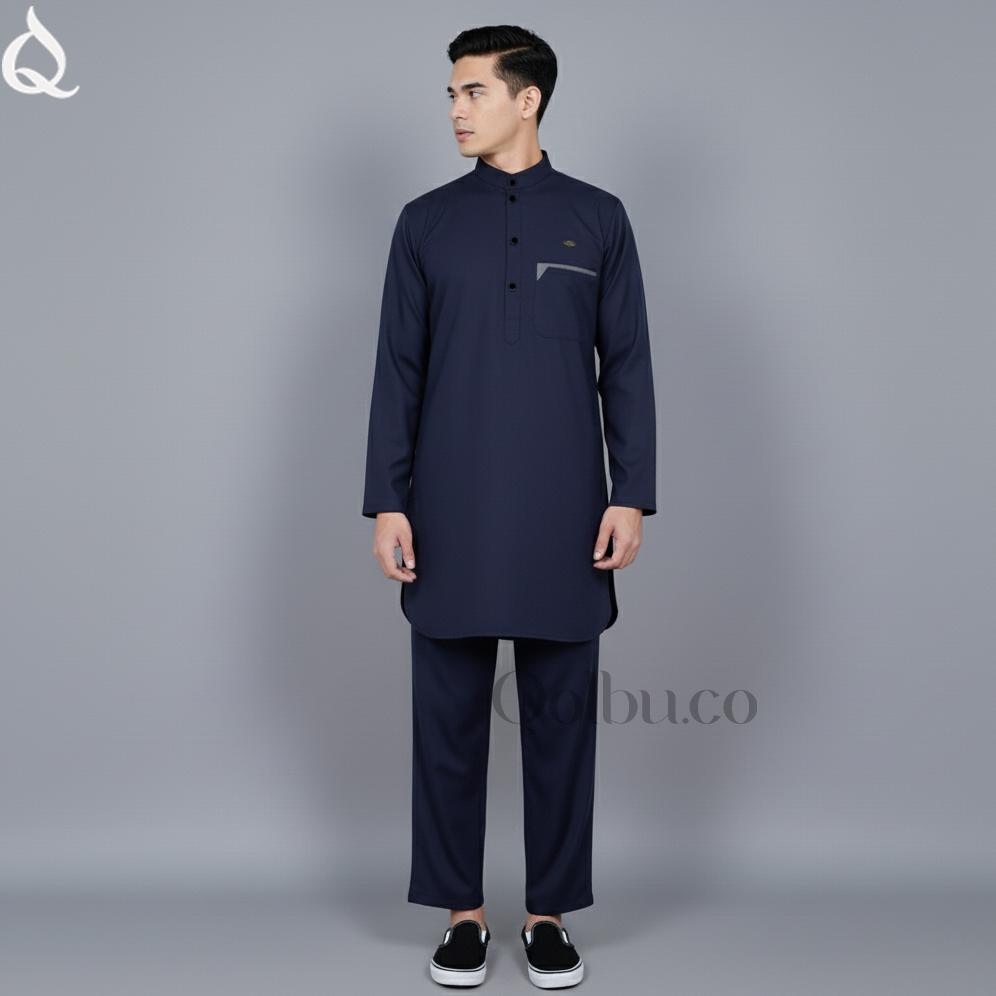 Official Setelan Kurta Pria Dewasa Baju Set Celana - Koko Dewasa - Baju Gamis Kurta Jubah Pria Dewas