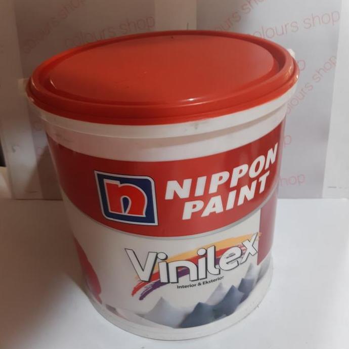 HARGA DISC - CAT TEMBOK VINILEX NIPPON PAINT WARNA BARLEY WHITE KODE 8005 ISI 5KG