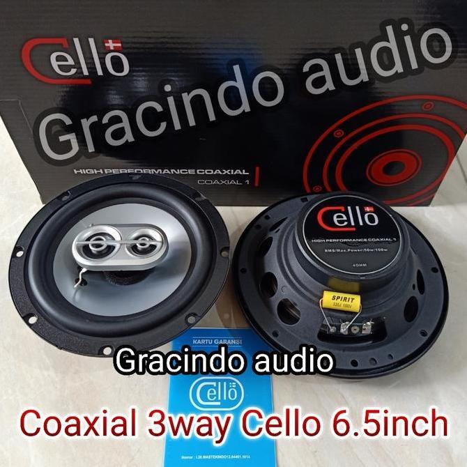 Speaker Coaxial Cello 6.5 inch Original Cello
