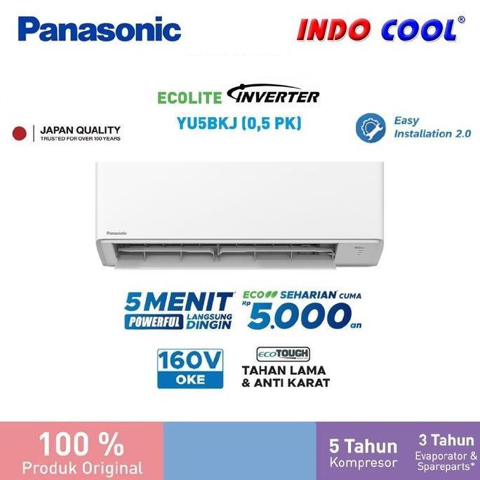 AC PANASONIC Ecolite Inverter 1/2 PK / 1/2PK / 0,5 PK / 0,5PK YU5BKJ