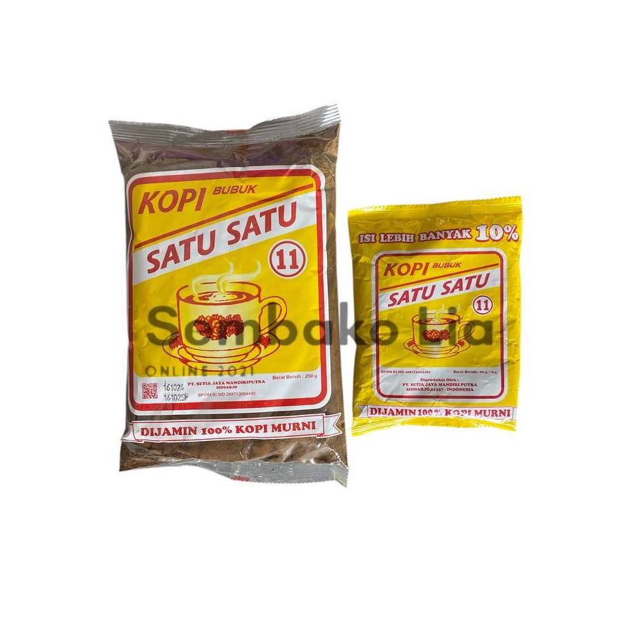 Kopi Bubuk Satu Satu Kopi Bubuk 11 250g Kopi Bubuk Murni Kopi Satusatu