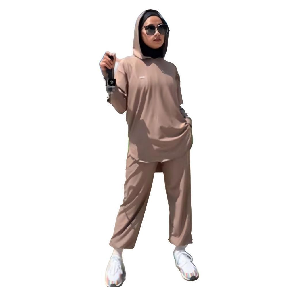 Tahan Lama  Stelan Jenita Set Baju Olahraga Muslimah Jersey Zoya Premium