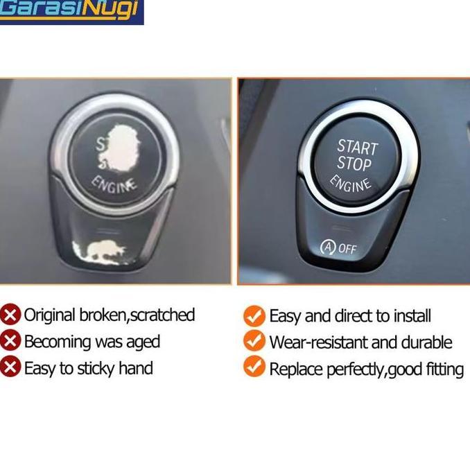 Start Button Bmw G30 F52 G01 Stop Off Tombol Switch 520 530 118 730 X3 Terbatas