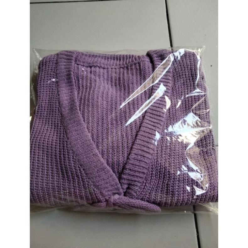 Grosir Bolero Rajut Wanita Oversize Cardigan Crop / Sweater Tali Model Terbaru / Atasan Wanita Tali 