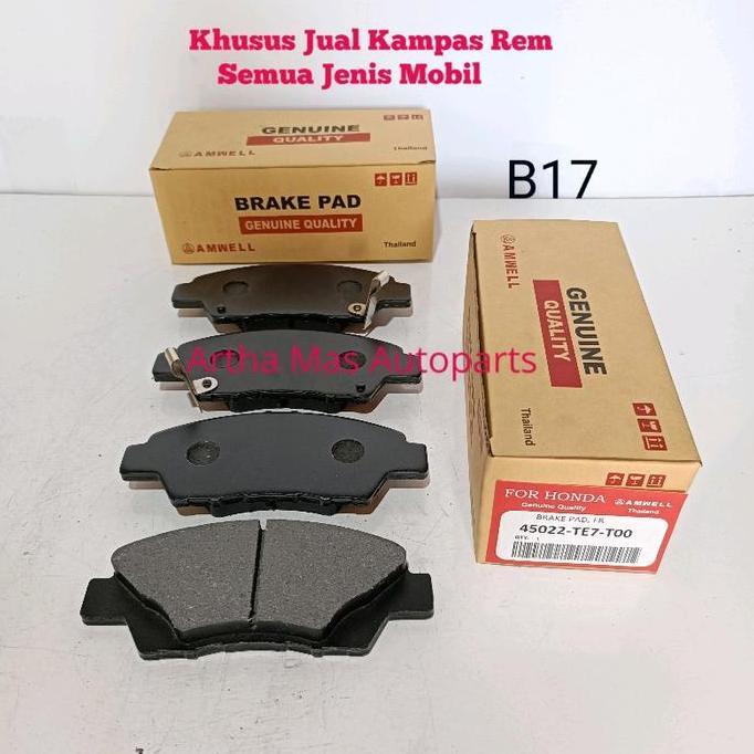 KAMPAS REM DEPAN MOBILIO BRAKE PAD MOBILIO BEST QUALITY