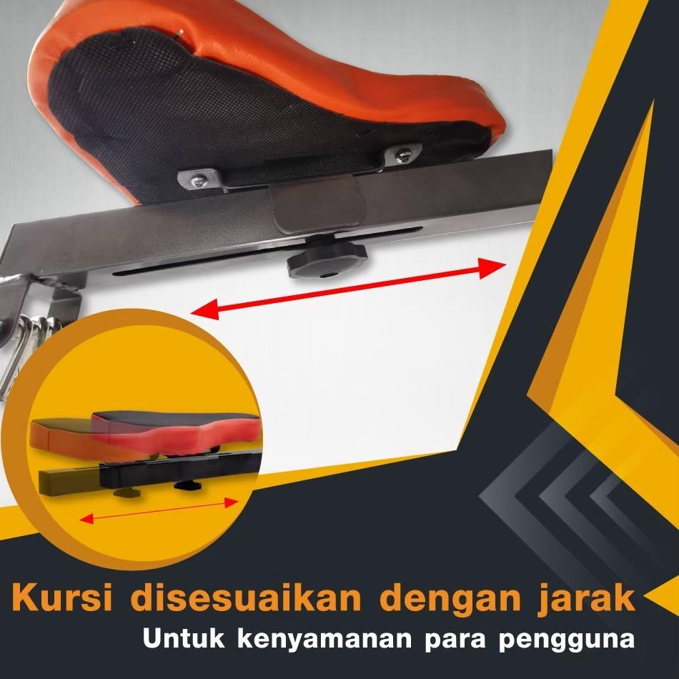 Htd Sport Power Squat Alat Olahraga Fitness Cardio Latihan Otot Perut Pinggang Paha