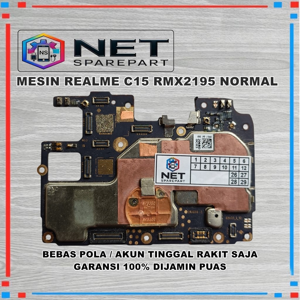 MESIN REALME C15 RMX2195 QUALCOMM EDITION NORMAL