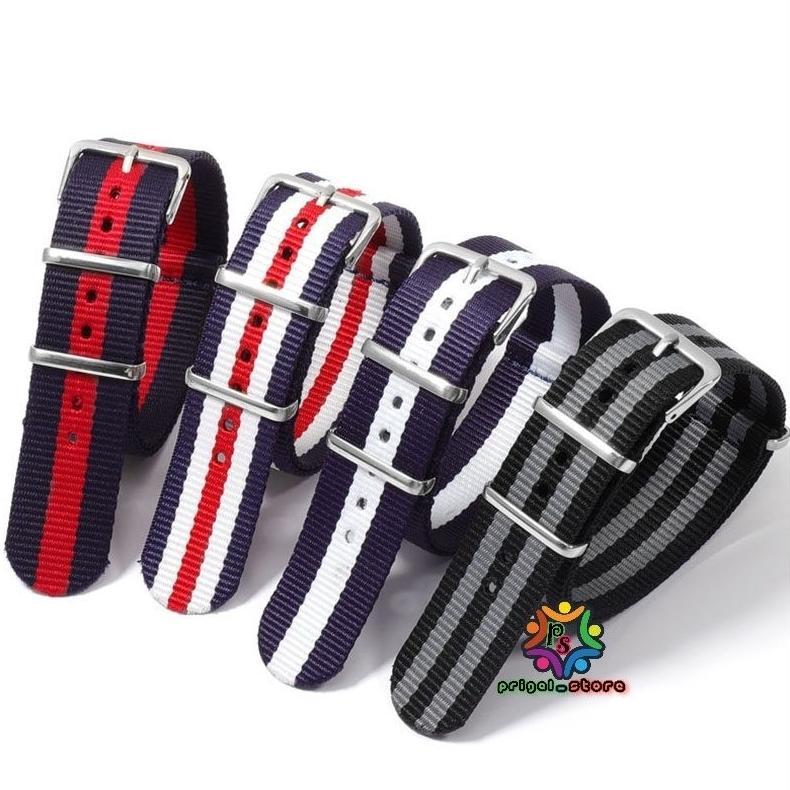 Strap Tali Jam Tangan Kanvas Panjang Tali Kanfas Nato Tali Kanvas jam DW 20mm original