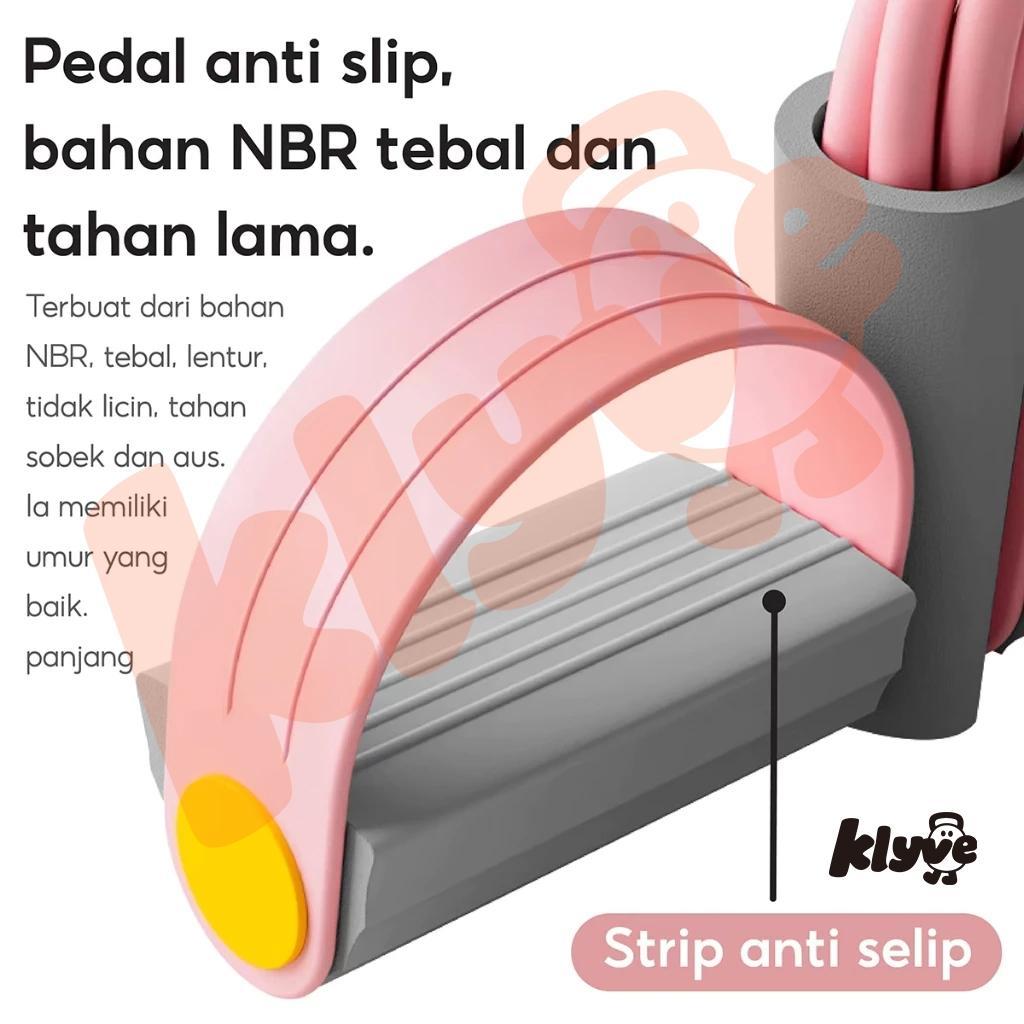 Klyve Tummy Trimmer Alat Olahraga Pengecil Perut Dan Pembakar Lemak / Alat Olahraga Pengecil Perut